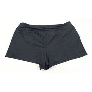 L.L. Bean Women's Black Swim Shorts Size 16 UPF50